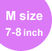 M size(7-8inch)