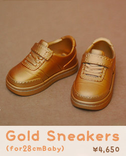 Gold Sneakers (for28cmBaby) :詳細はこちら