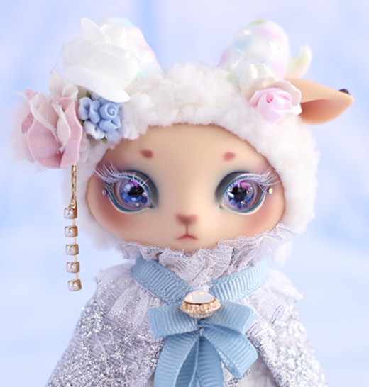 DOLK×DEARMINE】Fuwafuwa LORENZ bean - Opal ver. Limited 世界４０体