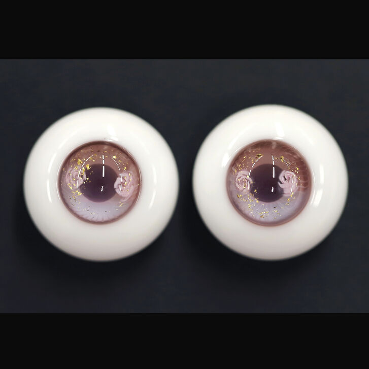 【DOLK×MIYABI GLASS STUDIO】Rose Eyes Premium 金箔散 - 16mm｜DOLK（ドルク）