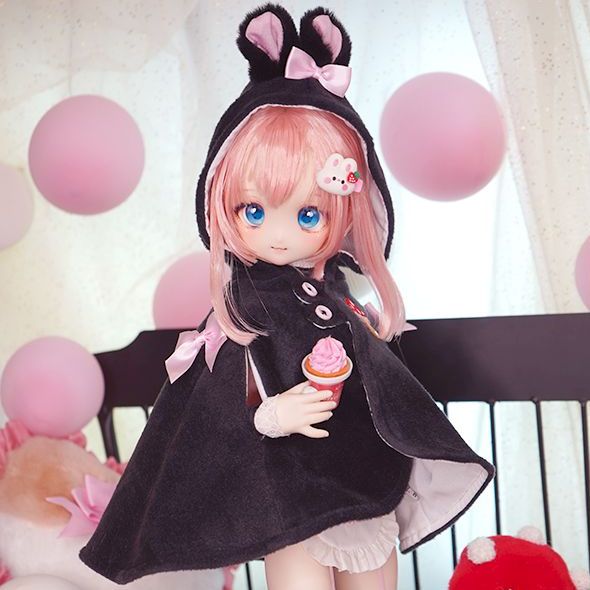 数量限定】うさちゃん-黒セット: MDD（MiniDD）｜DOLK（ドルク）