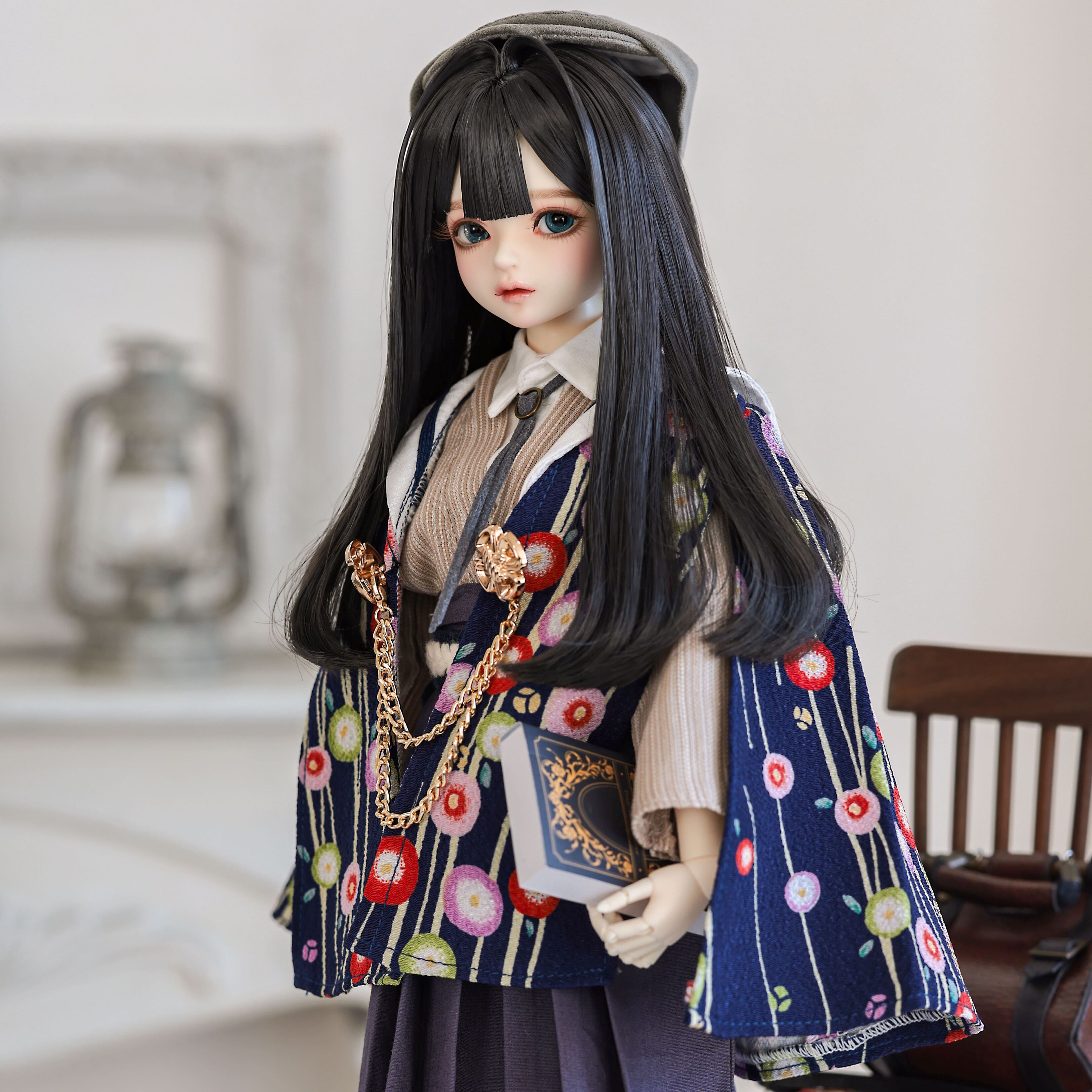 悪魔角（黒短：M【40cm用】）（MSD・MiniDD）｜DOLK（ドルク）