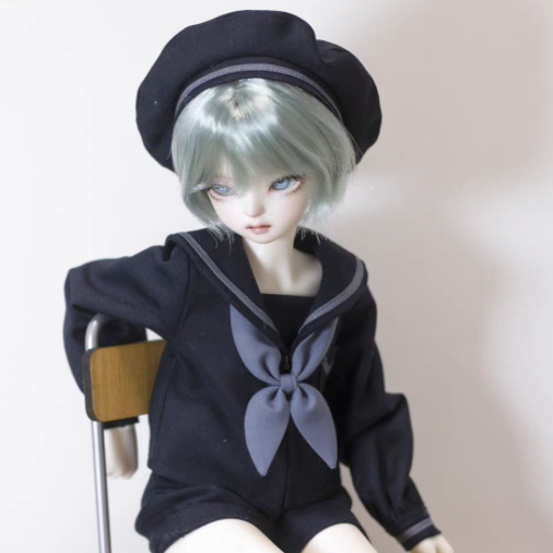 セーラーパンツ制服セット紺(30cm,yosd)（YoSD）｜DOLK（ドルク）
