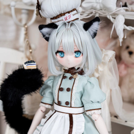 Patisserie Chef Dress Set: Mint (40cm, MDD compatible size) (MSD