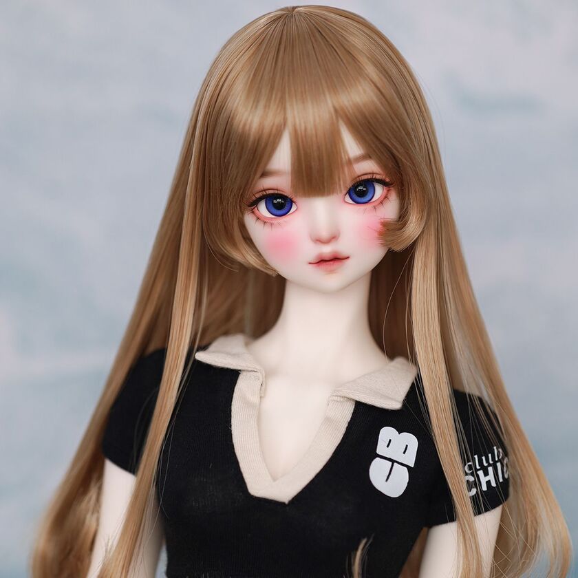 60cm/SD】ポニーテール（ブラウン）【ウィッグ】｜DOLK（ドルク）
