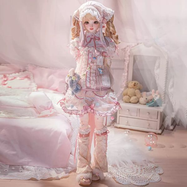 革靴（ツートンカラー：白黒） 60cm（SD13 Girl・SD13 Boy）｜DOLK