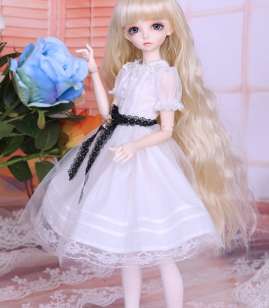 40cm White Lily ワンピース Dolk ドルク