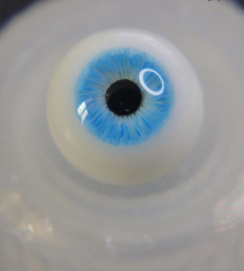 ノーマル瞳孔レジンアイ（ブルー）16mm(8/16）｜DOLK（ドルク）