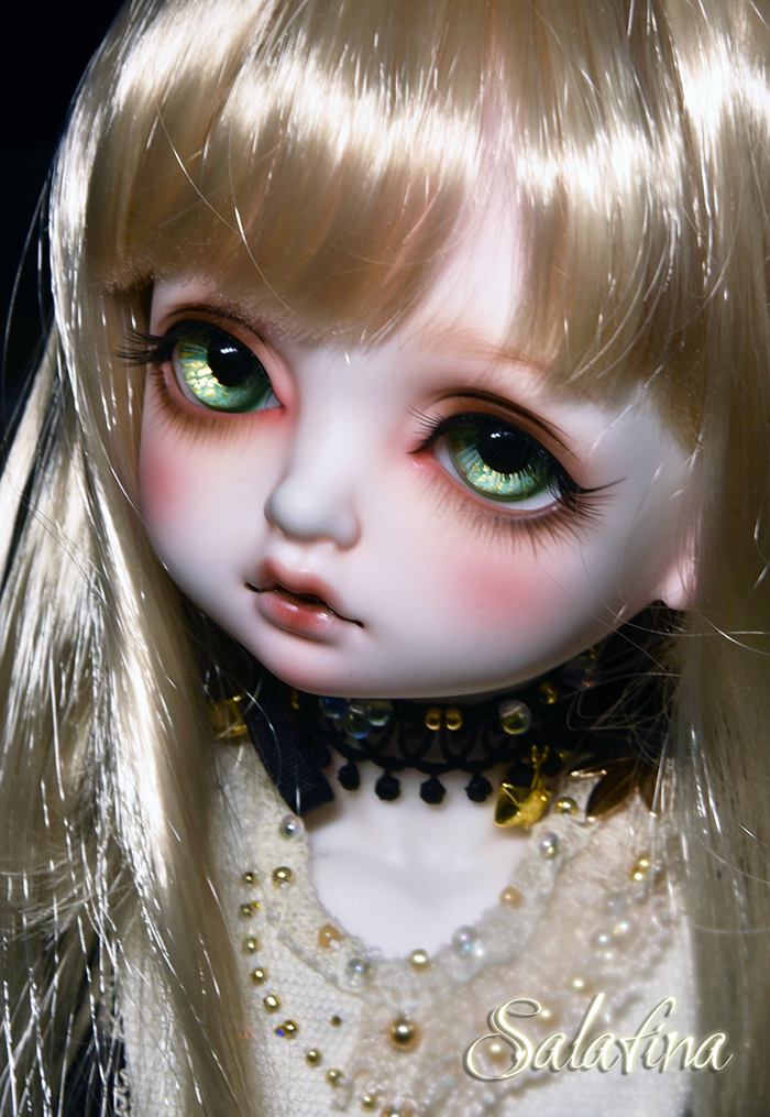 A品】SALAグラスアイ（金翠）18mm｜DOLK（ドルク）