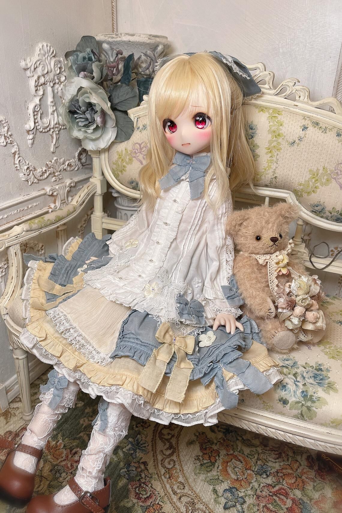 Limited)Pengin Workshop MDD/MSD outfit set - Sweet Macaron - Green 