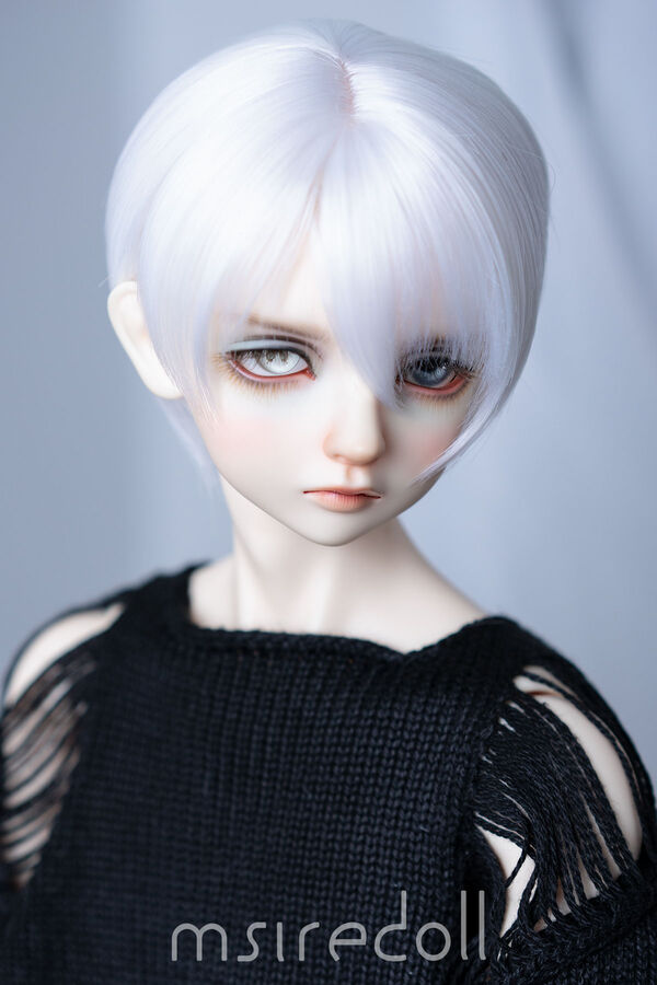 3658円 アイシードールZ06(Styling Hair): Pure White (纯白) 9inch/23-25cm｜DOLK（ドルク）