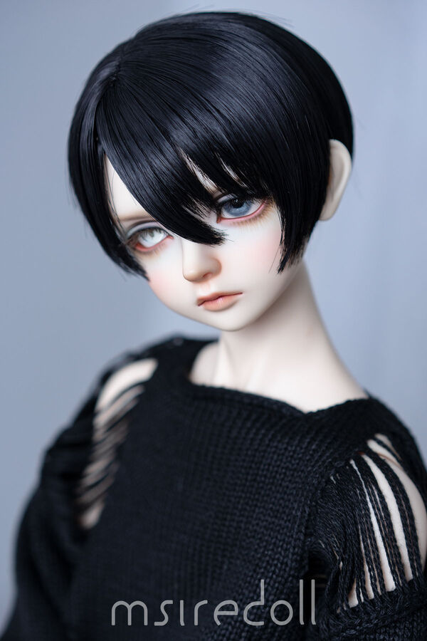 Z06(Styling Hair): Pure Black (纯黑) 9inch/23-25cm｜DOLK（ドルク）