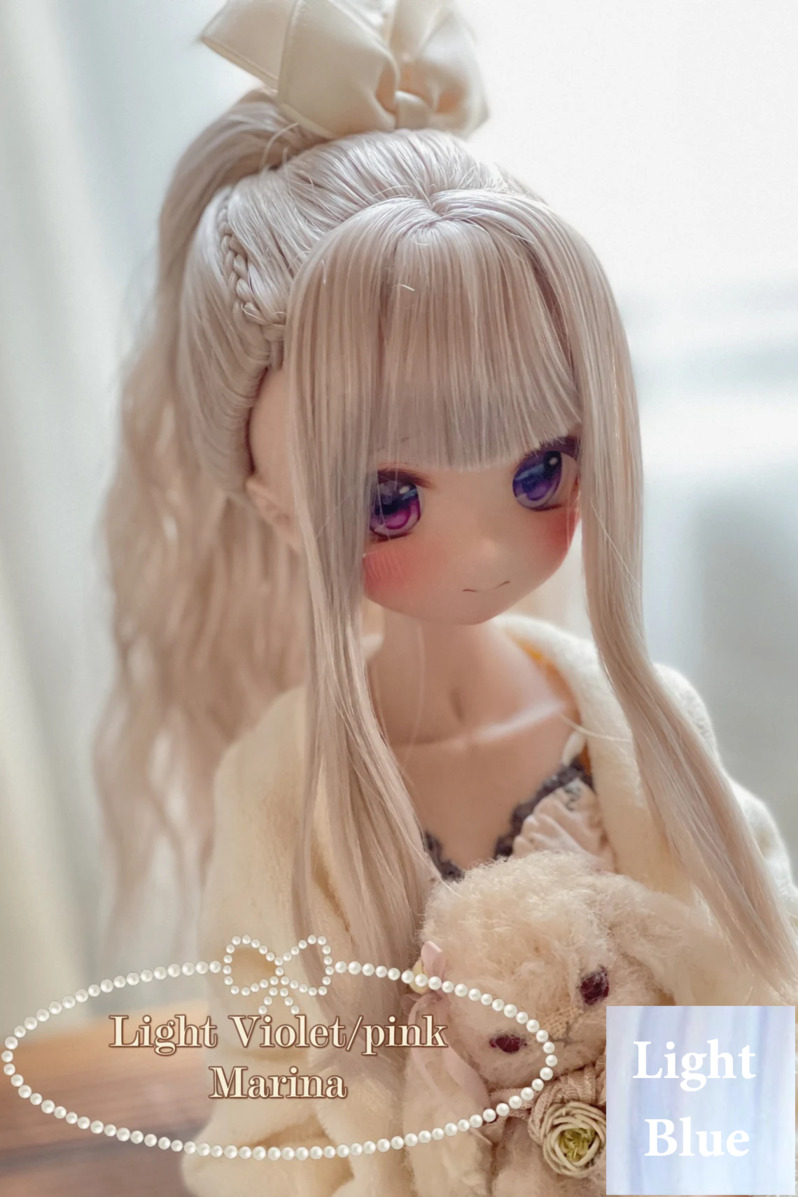 Limited)heat resistant wig - Marina -Light Blue(8-9inch)｜DOLK（ドルク）