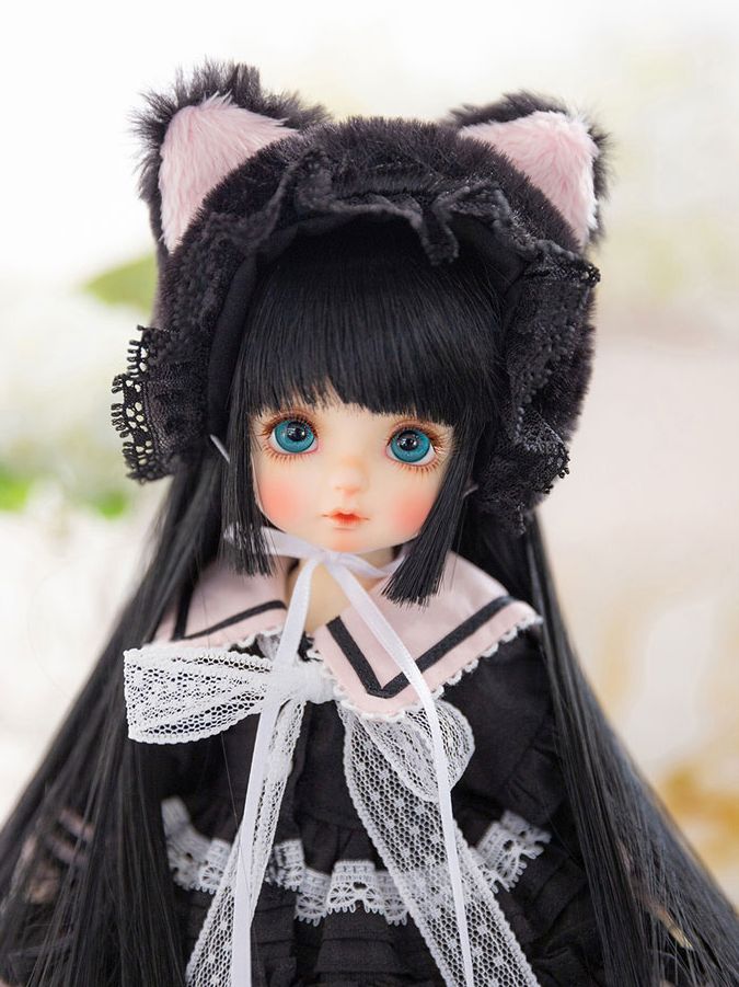 USD]Kitty sailor dress(Black)&[NineBJD] Doll SET｜DOLK（ドルク）