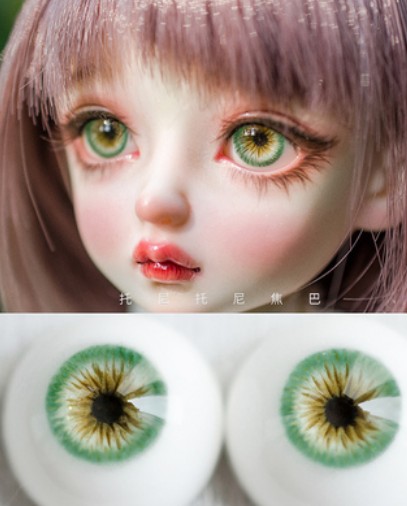 石膏レジンアイ花言葉（14mm/7mm）｜DOLK（ドルク）