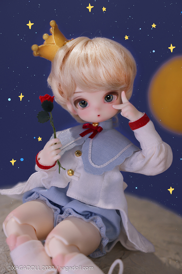 ドール服⑧ Le Petit Prince 60cmドールサイズ レース - その他