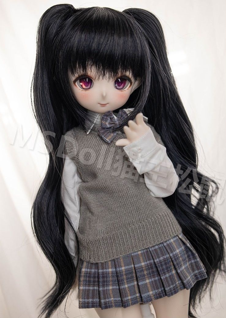 Long Curly Double Ponytail -Brown103(棕)/ 22-23cm｜DOLK（ドルク）