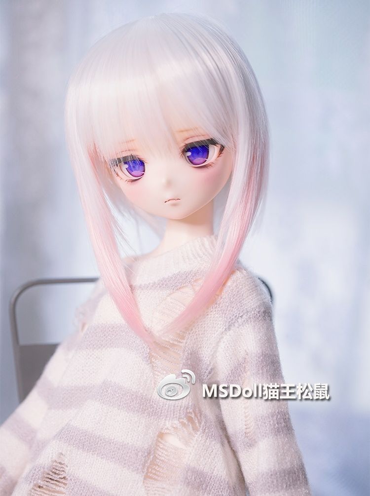 Short Hair -White Pink(白挑粉)/ 19.5-20.5cm｜DOLK（ドルク）