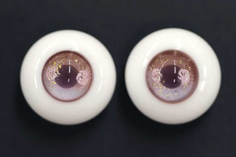 DOLK×MIYABI GLASS STUDIO】Rose Eyes Premium 金箔散 - 16ｍｍ｜DOLK