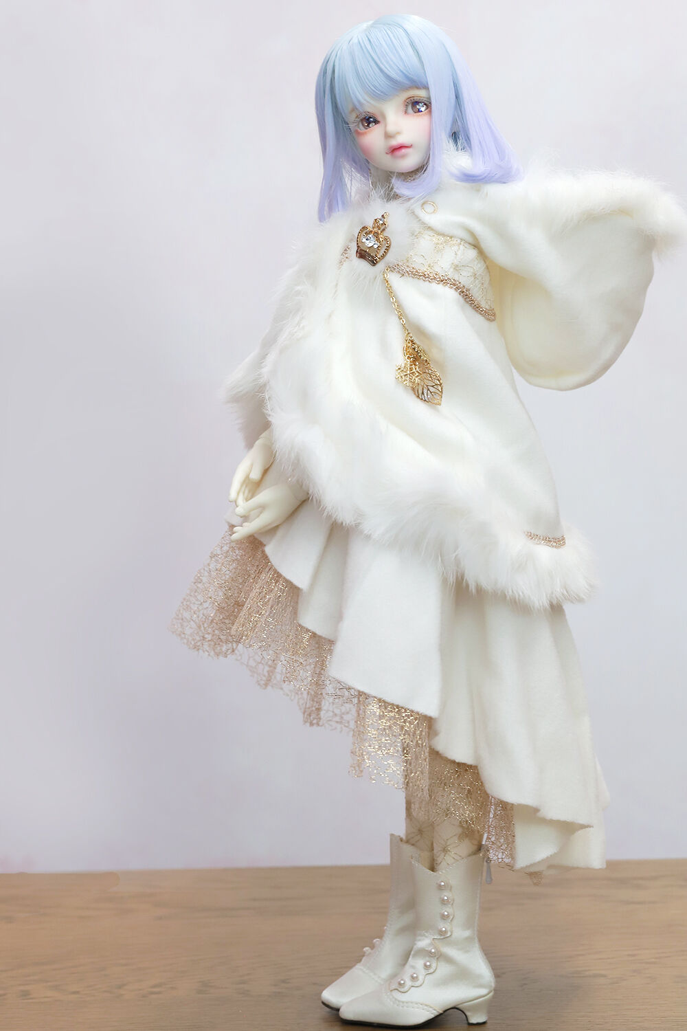 DOLK×NINE9 STYLE】Snow Queen special dress set 〔Gold ver.〕｜DOLK