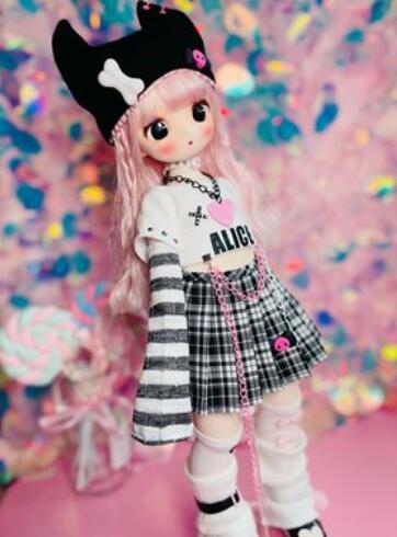 PINK BLACK(40cm/MSD/MDD/kumako)｜DOLK（ドルク）