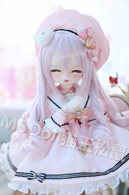 Curl long Hair -Pink(粉)/ 22-23cm｜DOLK（ドルク）