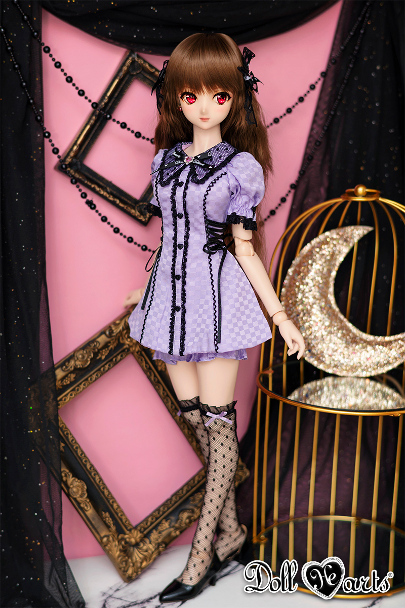 数量限定】LD000686 Black Purple Jirai Kei Set [SD13/DDM/DDL]｜DOLK