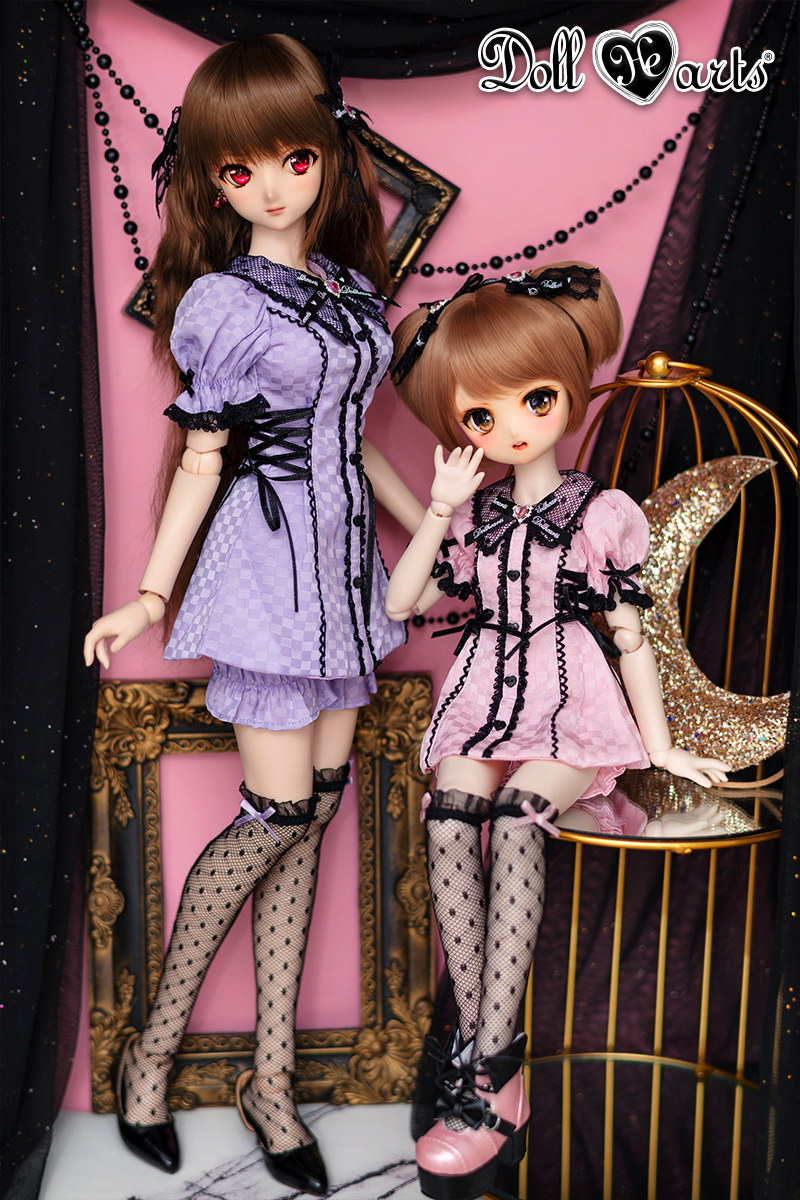 数量限定】LD000686 Black Purple Jirai Kei Set [SD13/DDM/DDL]｜DOLK