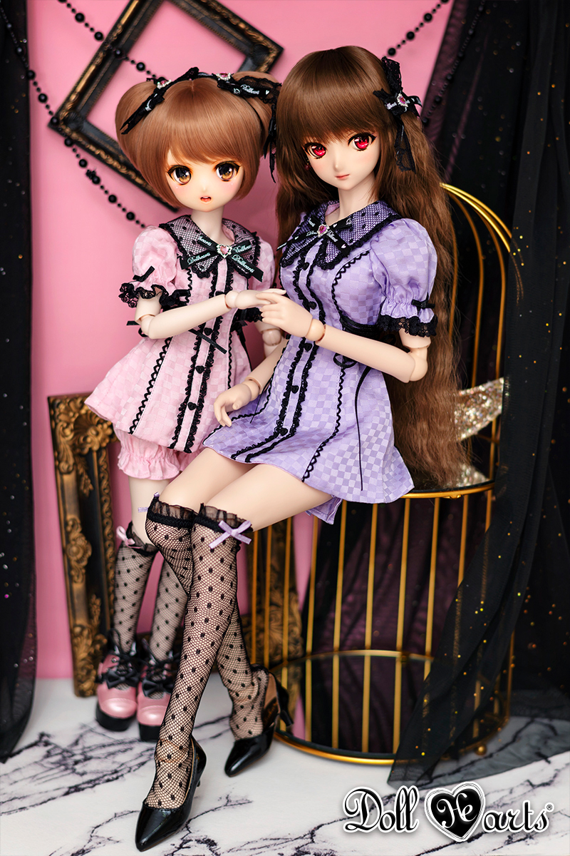 数量限定】LD000686 Black Purple Jirai Kei Set [SD13/DDM/DDL]｜DOLK