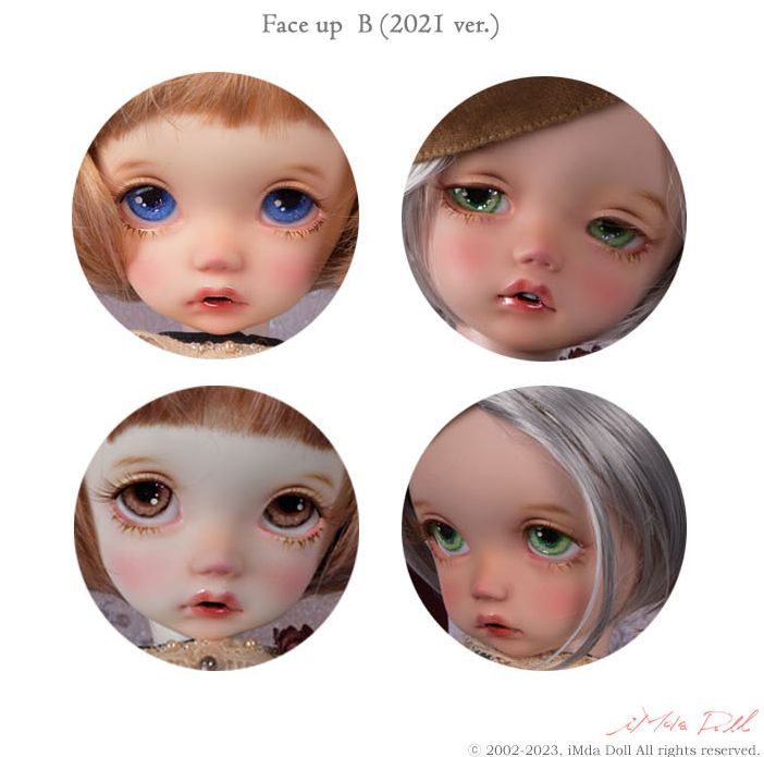即納】Élodie ＊ノーマルスキン ＊ベーシックヘッド ＊メイクタイプB
