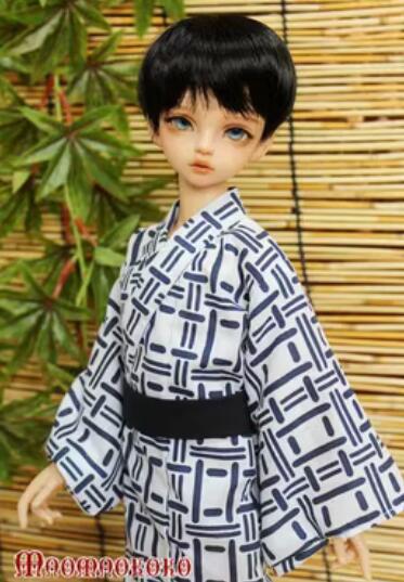 温泉浴衣（男用：棒状模様）60cm（SD13 Boy）｜DOLK（ドルク）