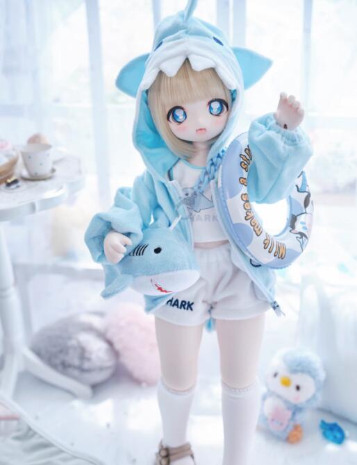 シャークパーカーセット・藍（MDD）（MiniDD）｜DOLK（ドルク）