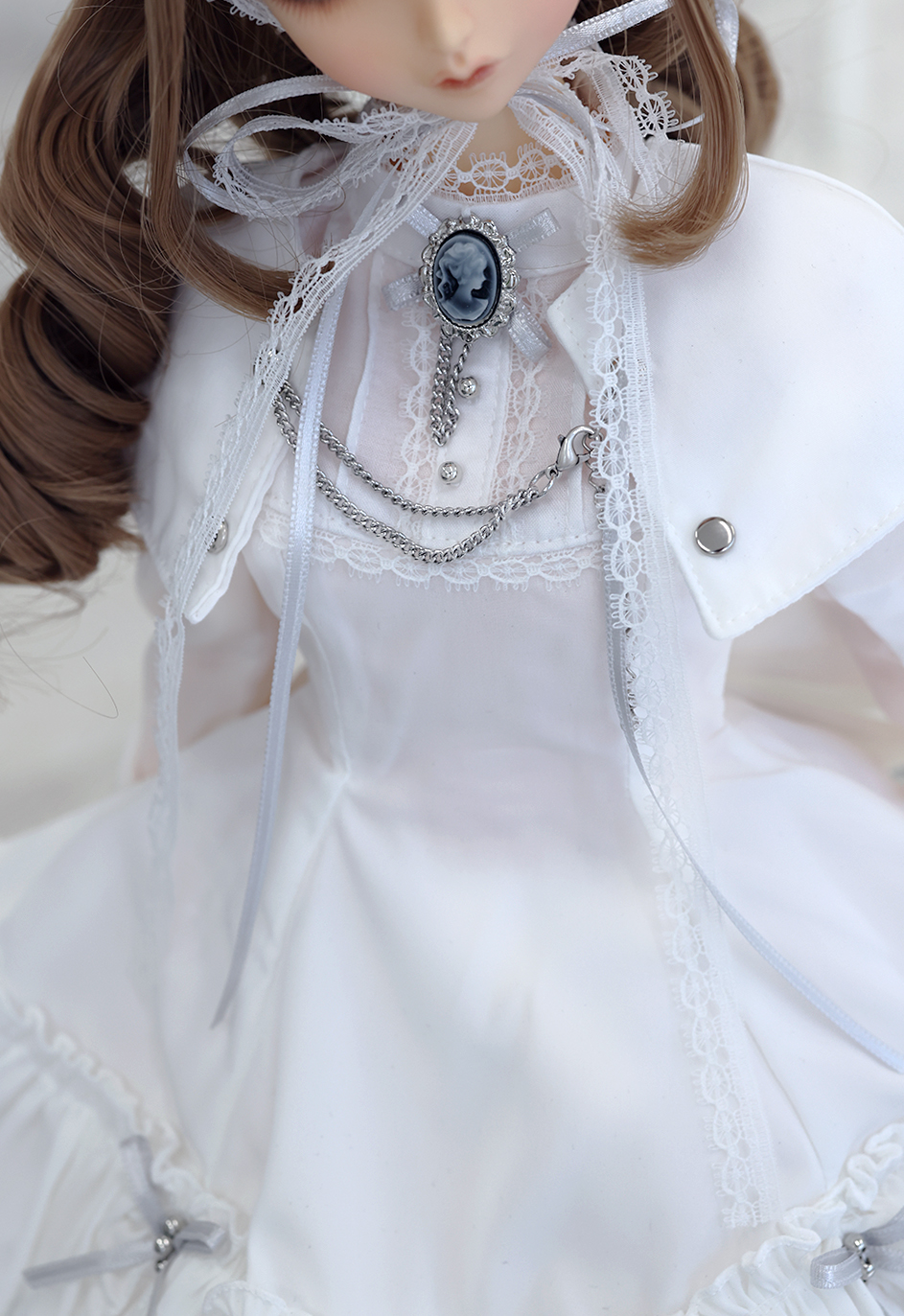 DOLK×NINE9 STYLE】Antique cape dress DOLK限定 WHITE - 60cm｜DOLK 