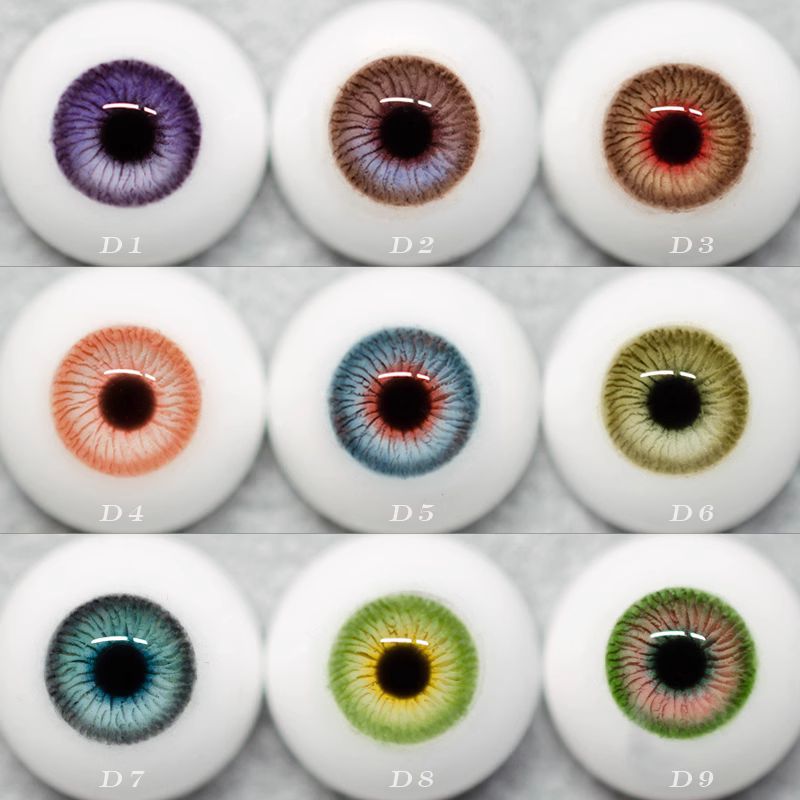 レジンアイ【D4：12/6mm】12mm｜DOLK（ドルク）