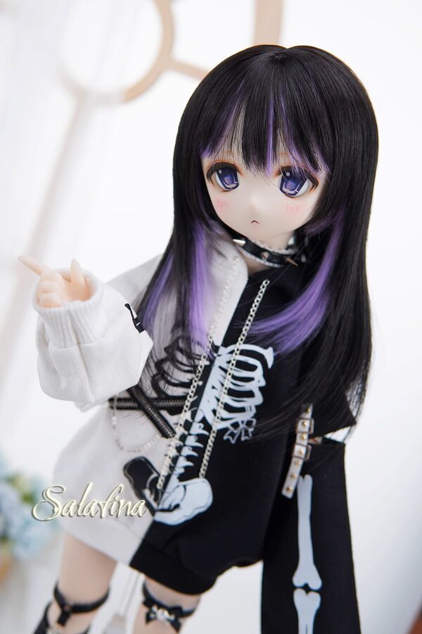 ツートンロングヘア【ブラウンピンク：3分（8-9inch）】｜DOLK（ドルク）