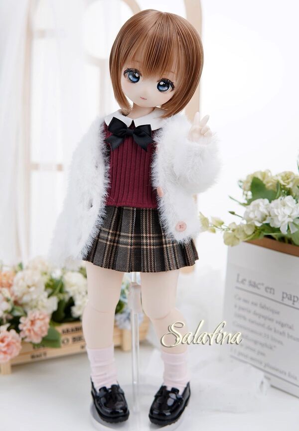 前髪長めショートヘア【スカイブルー：3分（8-9inch）】｜DOLK（ドルク）