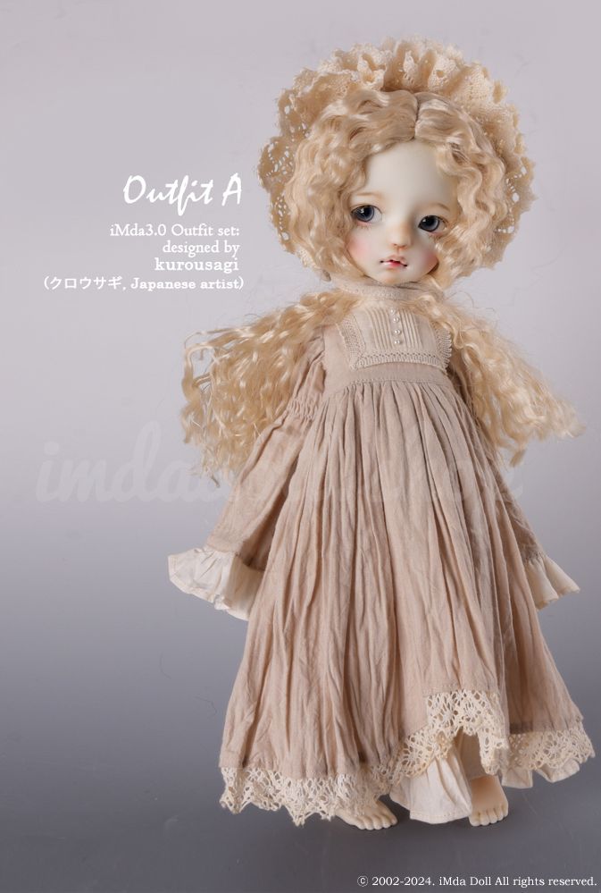 数量＆期間限定】Modigli&Gian's outfit (by Kurousagi) Outfit A (Ivory)｜DOLK（ドルク）