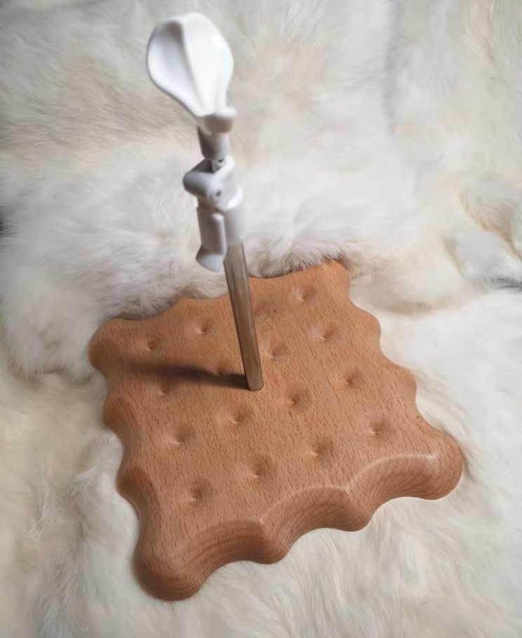 木版股支えスタンド（ビスケット：三分【50～60cm向け】）（SD16 Girl