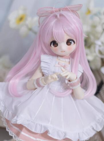 ライトワンピースピンク(40cm/MDD/MSD/kumako)｜DOLK（ドルク）