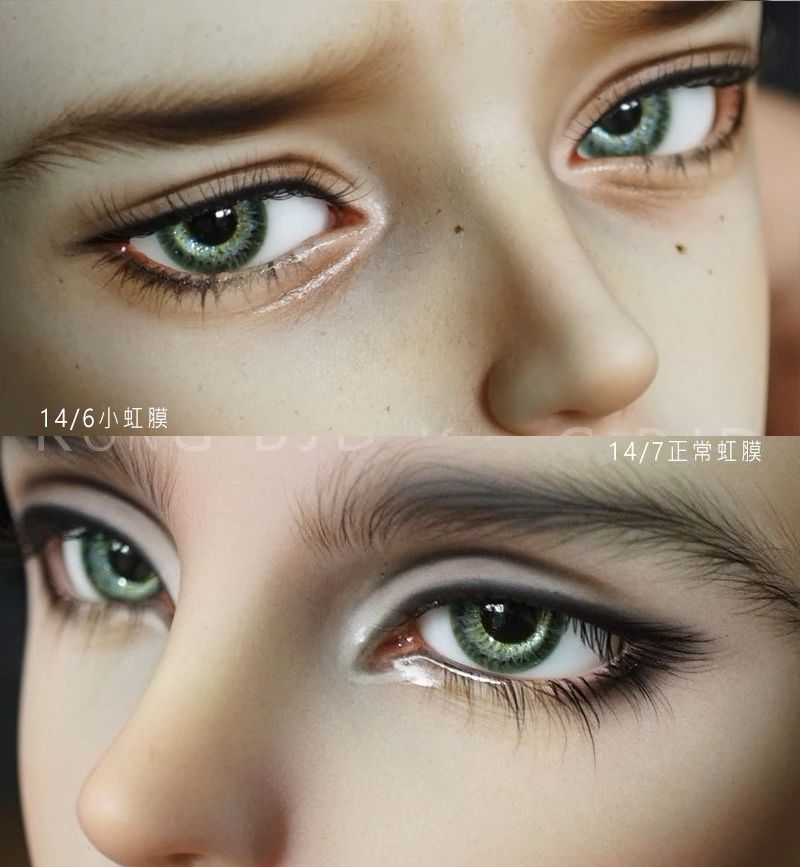 空寂』】レジンアイA品高弧14mm（14/7）【莫伊眼-金瞳】｜DOLK（ドルク）