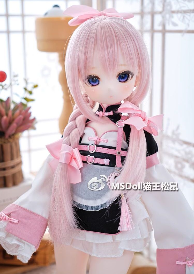 Twin blade hair-Pink(ピンク)_18.5-19.5cm(7-8inch)