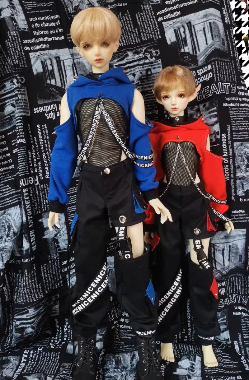 スケシャツパンクセット（紅色：70-73cm）｜DOLK（ドルク）