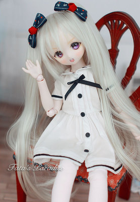 セーラー服（白）40cm(MDD、MSD)（MSD・MiniDD）｜DOLK（ドルク）