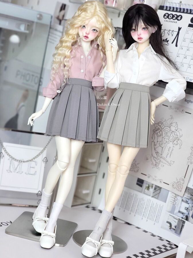 Yシャツ(白)(40cm/MSD/MDD)（MSD・MiniDD）｜DOLK（ドルク）