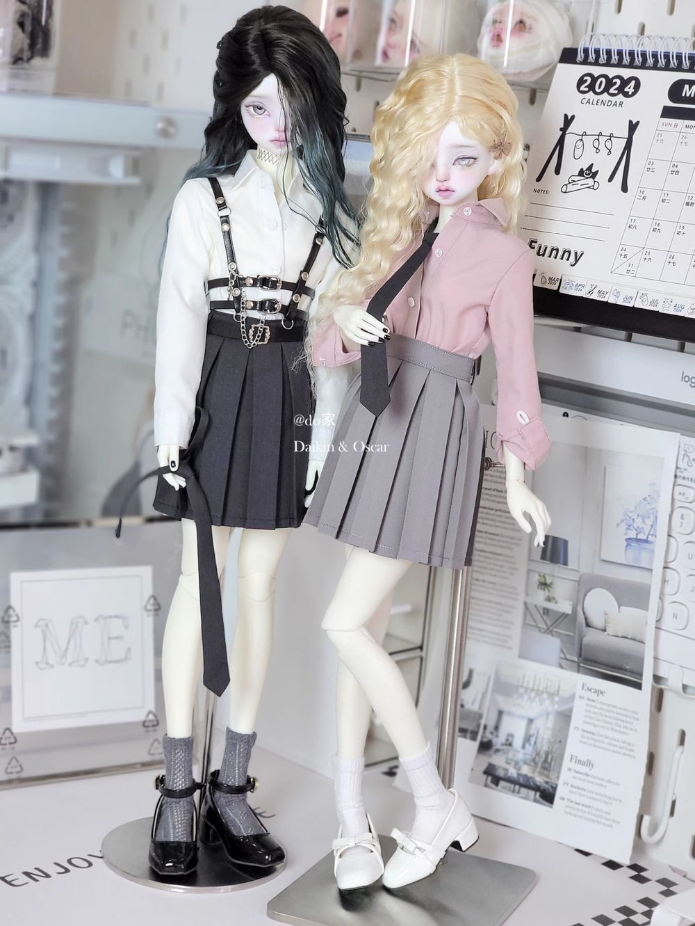 Yシャツ(白)(40cm/MSD/MDD)（MSD・MiniDD）｜DOLK（ドルク）