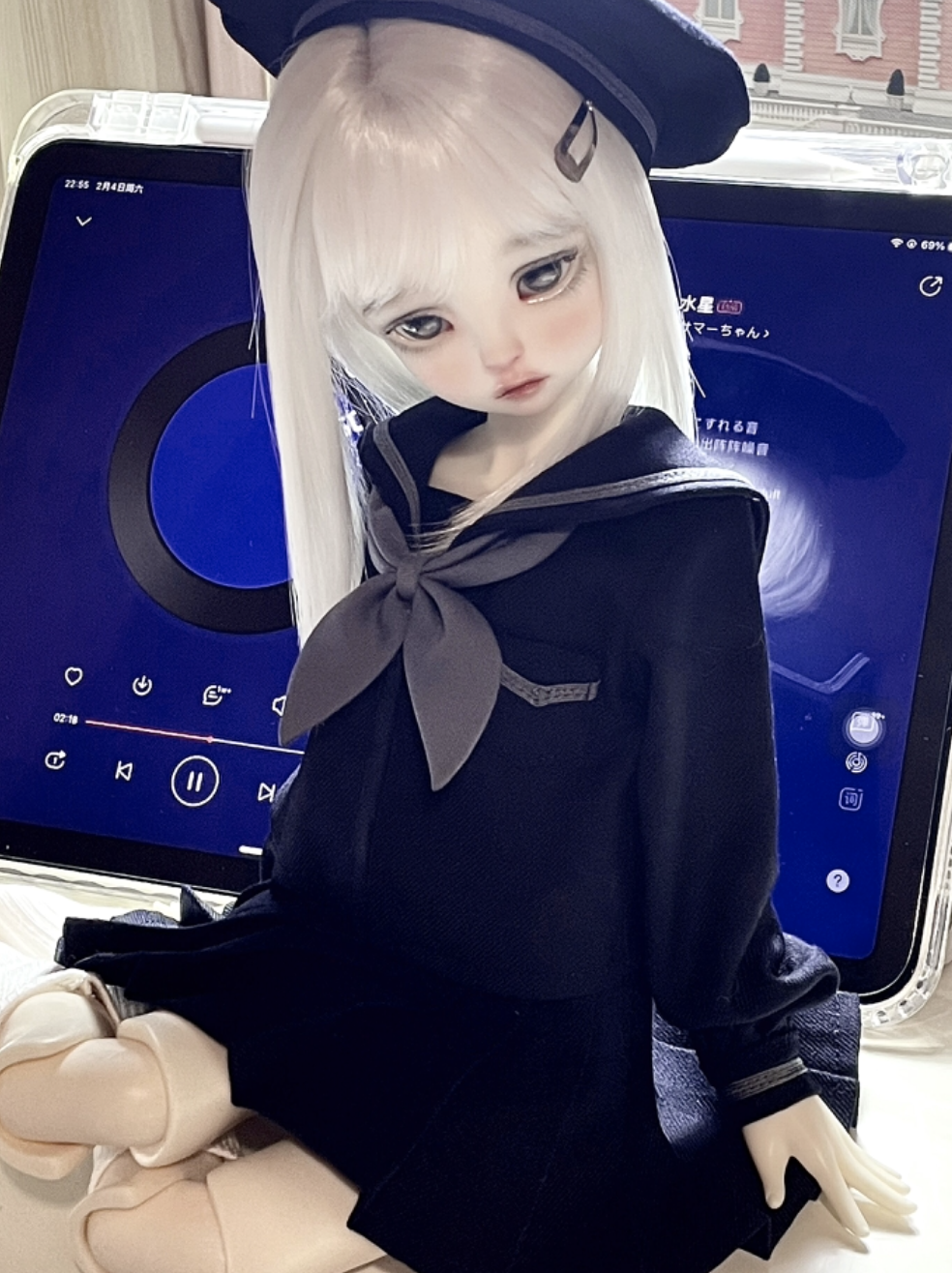 セーラースカート制服セット紺(40cm/MSD/MDD)（MiniDD）｜DOLK（ドルク）