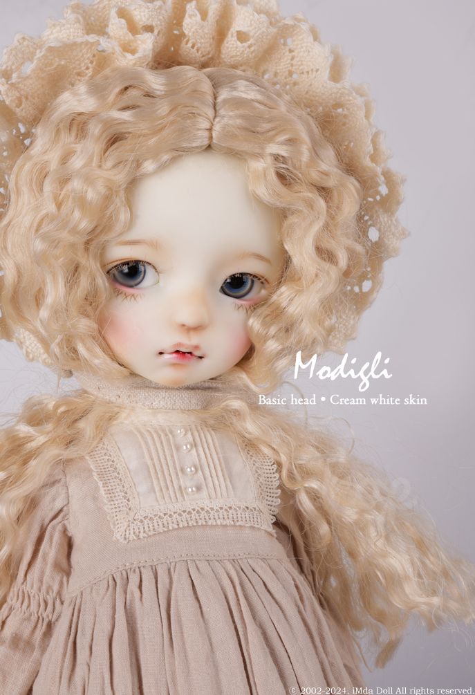 即納】Modigli ＊ノーマルスキン ＊ベーシックヘッド ＊女の子ボディ｜DOLK（ドルク）