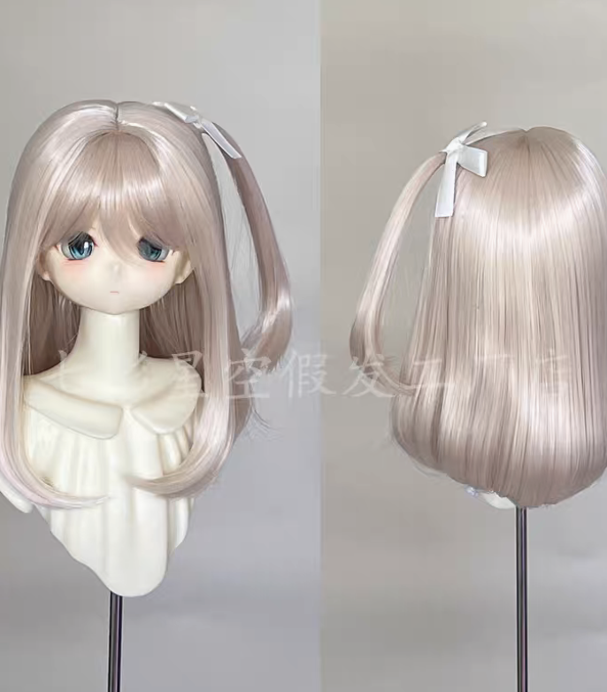 ハーフアップサイド(粉金:3分（头围22-23cm)8-9inch｜DOLK（ドルク）