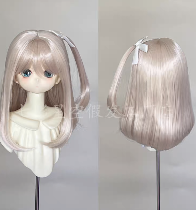 サイドテールセミロング（ピンクゴールド：22-23cm/8-9inch）｜DOLK（ドルク）