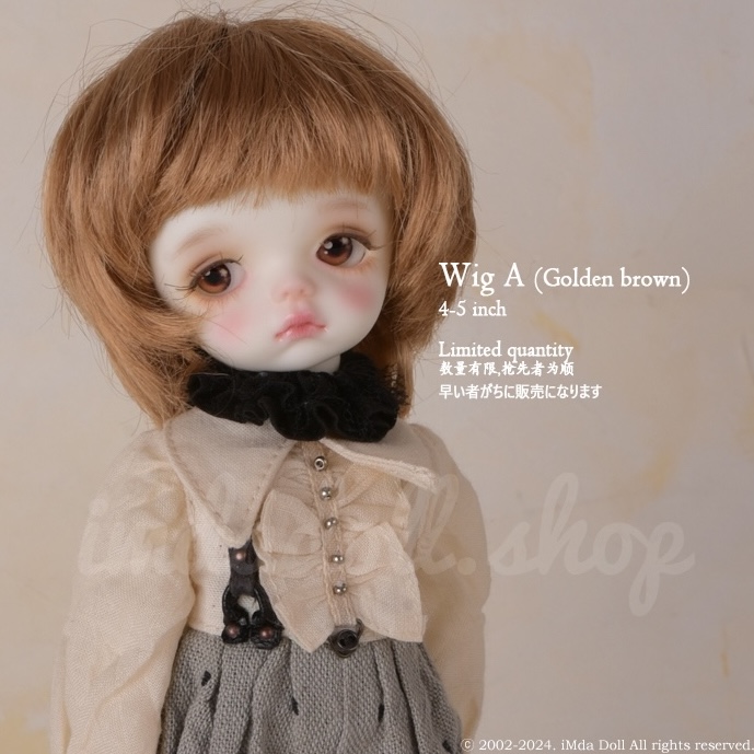 期間限定】iMda1.7's Wig A (Golden brown)｜DOLK（ドルク）